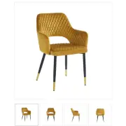 Krzesło tapicerowane curry K3-FX 3d